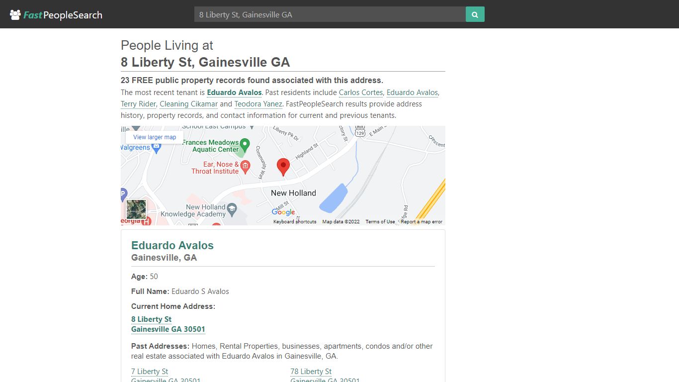 People Living at 8 Liberty St Gainesville GA - FastPeopleSearch